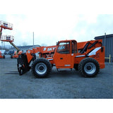 2012 SKYTRAK 10054 10000 LB DIESEL TELESCOPIC FORKLIFT TELEHANDLER PNEUMATIC 4WD ENCLOSED CAB STOCK # BF9648159-799-BNYS - United Lift Used & New Forklift Telehandler Scissor Lift Boomlift