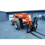 2012 SKYTRAK 10054 10000 LB DIESEL TELESCOPIC FORKLIFT TELEHANDLER PNEUMATIC 4WD ENCLOSED CAB STOCK # BF9648159-799-BNYS - United Lift Used & New Forklift Telehandler Scissor Lift Boomlift