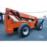 2012 SKYTRAK 10054 10000 LB DIESEL TELESCOPIC FORKLIFT TELEHANDLER PNEUMATIC 4WD ENCLOSED CAB STOCK # BF9648159-799-BNYS - United Lift Used & New Forklift Telehandler Scissor Lift Boomlift