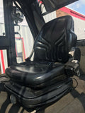 2006 LINDE H50D-03 12000 LB CAPACITY DIESEL FORKLIFT PNEUMATIC 152" 2 STAGE MAST SIDE SHIFTING FORK POSITIONER ENCLOSED CAB 18981 HOURS STOCK # BF9254159-MWWI - United Lift Equipment LLC