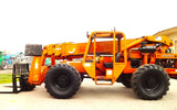 2001 LULL 1044C-54 10000 LB DIESEL TELESCOPIC FORKLIFT TELEHANDLER PNEUMATIC AUXILIARY HYDRAULICS 4WD 7648 HOURS STOCK # BF9467179-BUF - United Lift Equipment LLC