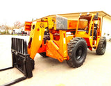 2001 LULL 1044C-54 10000 LB DIESEL TELESCOPIC FORKLIFT TELEHANDLER PNEUMATIC AUXILIARY HYDRAULICS 4WD 7648 HOURS STOCK # BF9467179-BUF - United Lift Equipment LLC