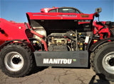 2017 MANITOU MHT10130 26000 LB DIESEL PNEUMATIC TELEHANDLER CAB WITH HEAT AND AC 33' REACH OUTRIGGERS 3130 HOURS STOCK # BF91851179-JBVA - United Lift Equipment LLC