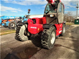 2017 MANITOU MHT10130 26000 LB DIESEL PNEUMATIC TELEHANDLER CAB WITH HEAT AND AC 33' REACH OUTRIGGERS 3130 HOURS STOCK # BF91851179-JBVA - United Lift Equipment LLC