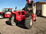 2017 MANITOU MHT10130 26000 LB DIESEL PNEUMATIC TELEHANDLER CAB WITH HEAT AND AC 33' REACH OUTRIGGERS 3130 HOURS STOCK # BF91851179-JBVA - United Lift Equipment LLC