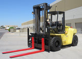 2007 HYSTER H210HD 21000 LB DIESEL FORKLIFT PNEUMATIC 135/147" 2 STAGE MAST SIDE SHIFTING FORK POSITIONER DUAL DRIVE TIRES 2500 HOURS STOCK # BF9852879-EBAZ - United Lift Equipment LLC