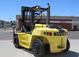 2007 HYSTER H210HD 21000 LB DIESEL FORKLIFT PNEUMATIC 135/147" 2 STAGE MAST SIDE SHIFTING FORK POSITIONER DUAL DRIVE TIRES 2500 HOURS STOCK # BF9852879-EBAZ - United Lift Equipment LLC