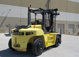 2007 HYSTER H210HD 21000 LB DIESEL FORKLIFT PNEUMATIC 135/147" 2 STAGE MAST SIDE SHIFTING FORK POSITIONER DUAL DRIVE TIRES 2500 HOURS STOCK # BF9852879-EBAZ - United Lift Equipment LLC