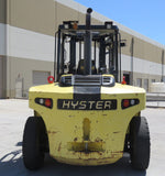 2007 HYSTER H210HD 21000 LB DIESEL FORKLIFT PNEUMATIC 135/147" 2 STAGE MAST SIDE SHIFTING FORK POSITIONER DUAL DRIVE TIRES 2500 HOURS STOCK # BF9852879-EBAZ - United Lift Equipment LLC