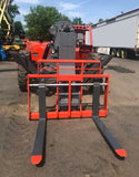 2018 SKYJACK SJ1056-THS 10000 LB DIESEL TELESCOPIC FORKLIFT TELEHANDLER OPEN CAB PNEUMATIC 4WD OUTRIGGERS 2115 HOURS STOCK # BF91149729-NLEQ - United Lift Equipment LLC