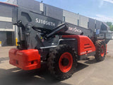 2018 SKYJACK SJ1056-THS 10000 LB DIESEL TELESCOPIC FORKLIFT TELEHANDLER OPEN CAB PNEUMATIC 4WD OUTRIGGERS 2115 HOURS STOCK # BF91149729-NLEQ - United Lift Equipment LLC