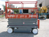 2011 SKYJACK SJP3226 SCISSOR LIFT 26' REACH 500 LB CAPACITY 24 VOLT ELECTRIC SMOOTH CUSHION TIRES 176 HOURS STOCK # BF974539-WIBIL - United Lift Used & New Forklift Telehandler Scissor Lift Boomlift