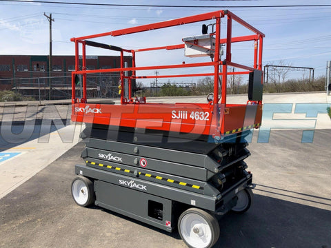 2018 SKYJACK SJIII4632 SCISSOR LIFT 32' REACH ELECTRIC SMOOTH CUSHION TIRES BRAND NEW STOCK # BF9184459-HLIL - United Lift Used & New Forklift Telehandler Scissor Lift Boomlift