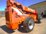 2013 SKYTRAK 10054 10000 LB DIESEL TELESCOPIC FORKLIFT TELEHANDLER PNEUMATIC 4WD 5280 HOURS STOCK # BF9697149-BUF - United Lift Equipment LLC