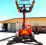 2013 SKYTRAK 10054 10000 LB DIESEL TELESCOPIC FORKLIFT TELEHANDLER PNEUMATIC 4WD 5280 HOURS STOCK # BF9697149-BUF - United Lift Equipment LLC