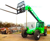 2014 SKYTRAK 6042 6000 LB DIESEL TELESCOPIC FORKLIFT TELEHANDLER PNEUMATIC 4WD HEATED CAB 2410 HOURS STOCK # BF9551329-BUF - United Lift Equipment LLC