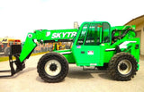 2014 SKYTRAK 6042 6000 LB DIESEL TELESCOPIC FORKLIFT TELEHANDLER ENCLOSED HEATED CAB PNEUMATIC 4WD STOCK 2504 HOURS # BF9568179-BUF - United Lift Equipment LLC