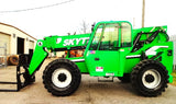 2014 SKYTRAK 6042 6000 LB DIESEL TELESCOPIC FORKLIFT TELEHANDLER PNEUMATIC 4WD HEATED CAB 2410 HOURS STOCK # BF9551329-BUF - United Lift Equipment LLC