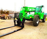 2014 SKYTRAK 6042 6000 LB DIESEL TELESCOPIC FORKLIFT TELEHANDLER PNEUMATIC 4WD HEATED CAB 2410 HOURS STOCK # BF9551329-BUF - United Lift Equipment LLC