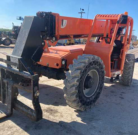 2017 SKYTRAK 8042 8000 LB DIESEL TELESCOPIC FORKLIFT TELEHANDLER PNEUMATIC 4WD 2280 HOURS STOCK # BF9849579-NLEQ - United Lift Equipment LLC