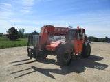 2011 SKYTRAK 8042 8000 LB DIESEL TELESCOPIC FORKLIFT TELEHANDLER PNEUMATIC 4WD ENCLOSED CAB 3850 HOURS STOCK # BF9494569-WIB - United Lift Used & New Forklift Telehandler Scissor Lift Boomlift