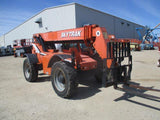 2011 SKYTRAK 8042 8000 LB DIESEL TELESCOPIC FORKLIFT TELEHANDLER PNEUMATIC 4WD ENCLOSED CAB 3850 HOURS STOCK # BF9494569-WIB - United Lift Used & New Forklift Telehandler Scissor Lift Boomlift