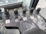 2016 TOYOTA THD3600-24 36000 LB DIESEL FORKLIFT DUAL DRIVE PNEUMATIC 161/180" 2 STAGE MAST SIDE SHIFTING FORK POSITIONER ENCLOSED CAB 3580 HOURS STOCK # BF91519119-CONNC - United Lift Equipment LLC