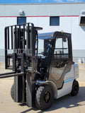 2022 NISSAN/UNICARRIER MP1F2A25LV 5000 LB LP GAS FORKLIFT SOLID PNEUMATIC TIRE 84/187" 3 STAGE MAST SIDE SHIFTER ENCLOSED CAB BRAND NEW STOCK # BF9429129-RIL - United Lift Equipment LLC