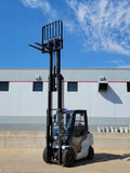 2022 NISSAN/UNICARRIER MP1F2A25LV 5000 LB LP GAS FORKLIFT SOLID PNEUMATIC TIRE 84/187" 3 STAGE MAST SIDE SHIFTER ENCLOSED CAB BRAND NEW STOCK # BF9429129-RIL - United Lift Equipment LLC