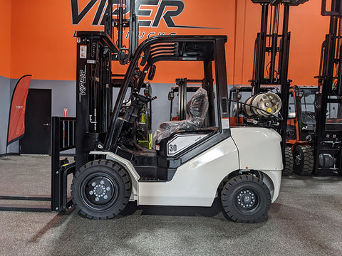 2023 VIPER FY30 6000 LB LP GAS FORKLIFT PNEUMATIC 88/189" 3 STAGE MAST SIDE SHIFTER BRAND NEW STOCK # BF9273379-ILE - United Lift Equipment LLC