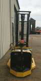 2009 YALE MSW040SFN24TV087 4000 LB ELECTRIC FORKLIFT WALKIE STACKER CUSHION 87/130" 2 STAGE MAST SIDE SHIFTER 3649 HOURS STOCK # BF964269-ARB - United Lift Equipment LLC